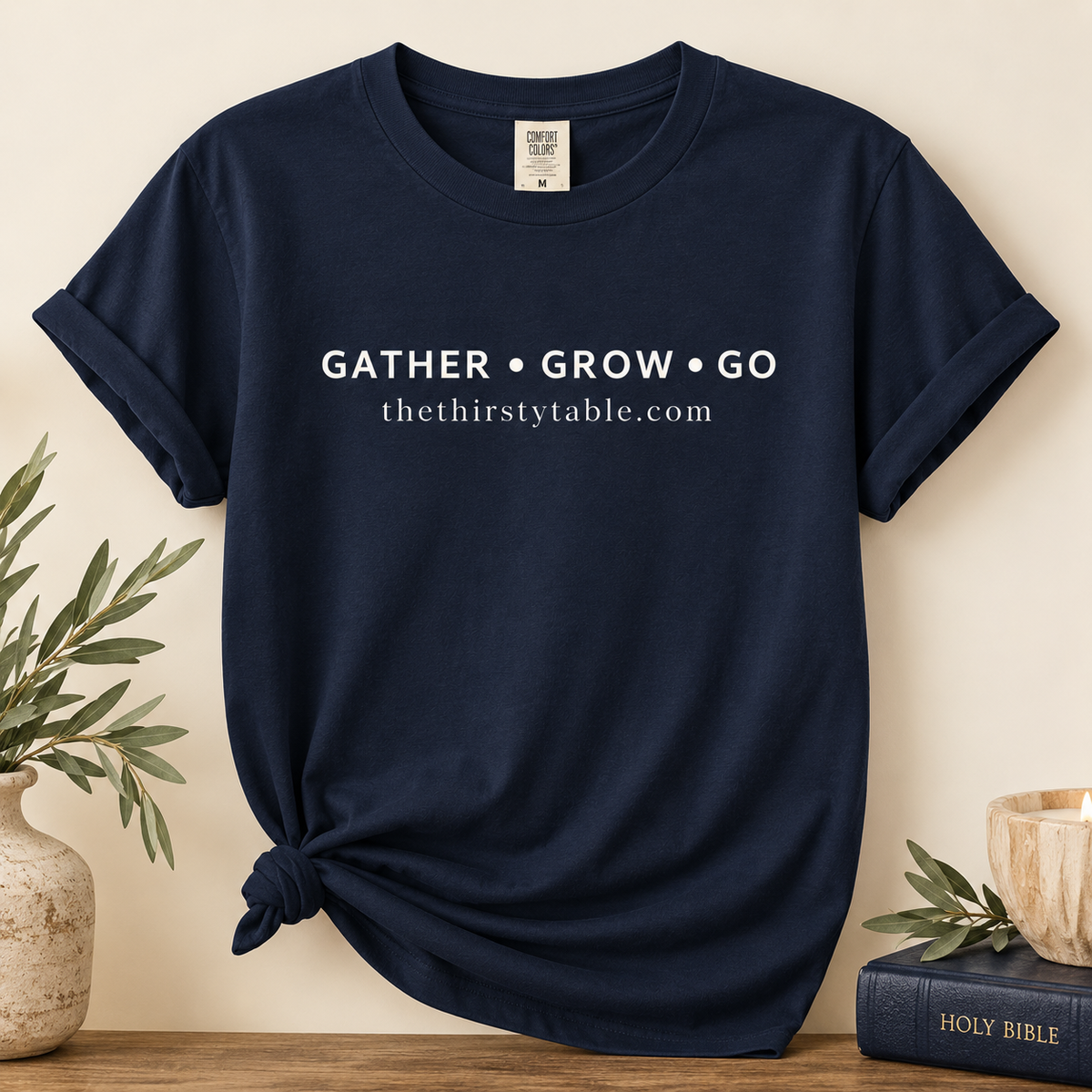 Gather • Grow • Go Tee