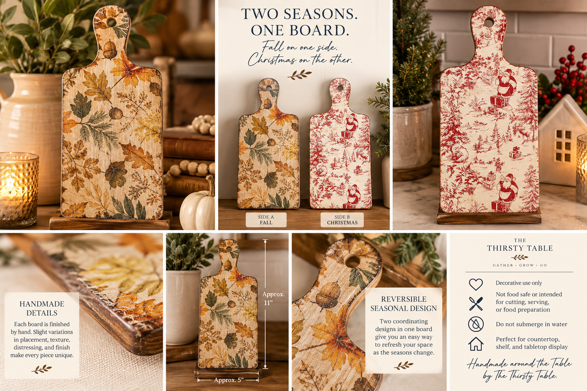Reversible Seasonal Table Board