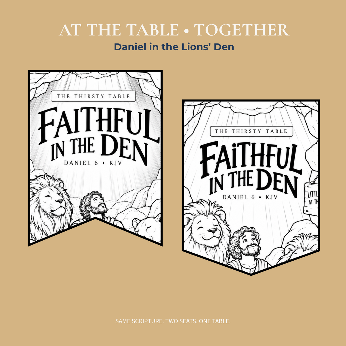 At the Table • Together — Daniel in the Lions’ Den