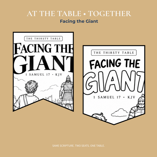 At the Table • Together — Facing the Giant