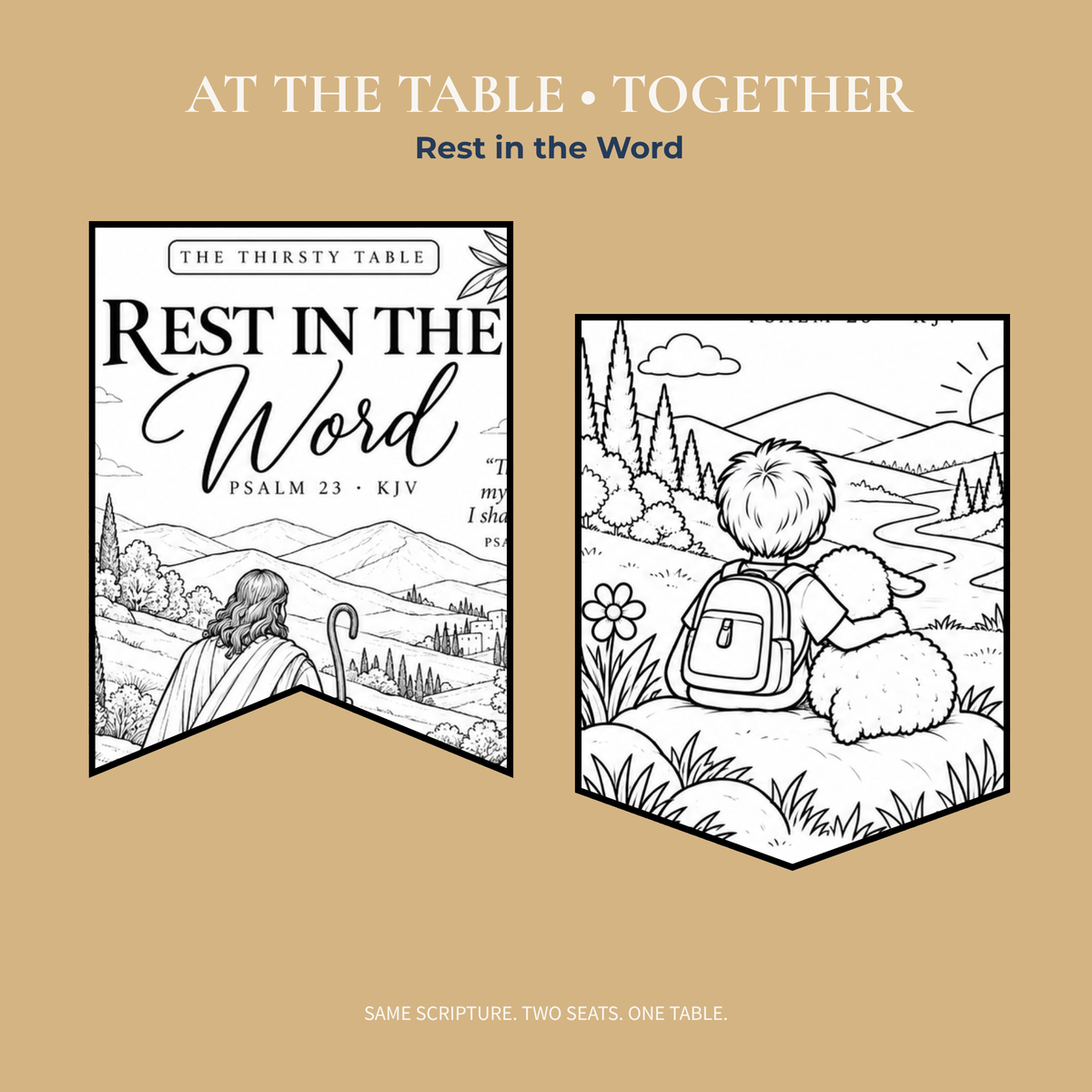 At the Table • Together — Rest in the Word