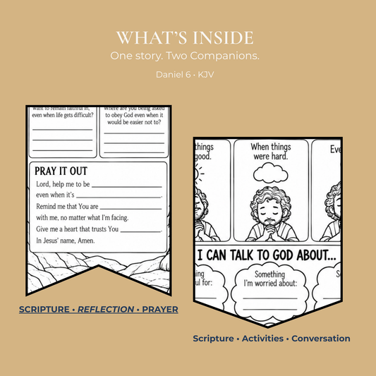 At the Table • Together — Daniel in the Lions’ Den